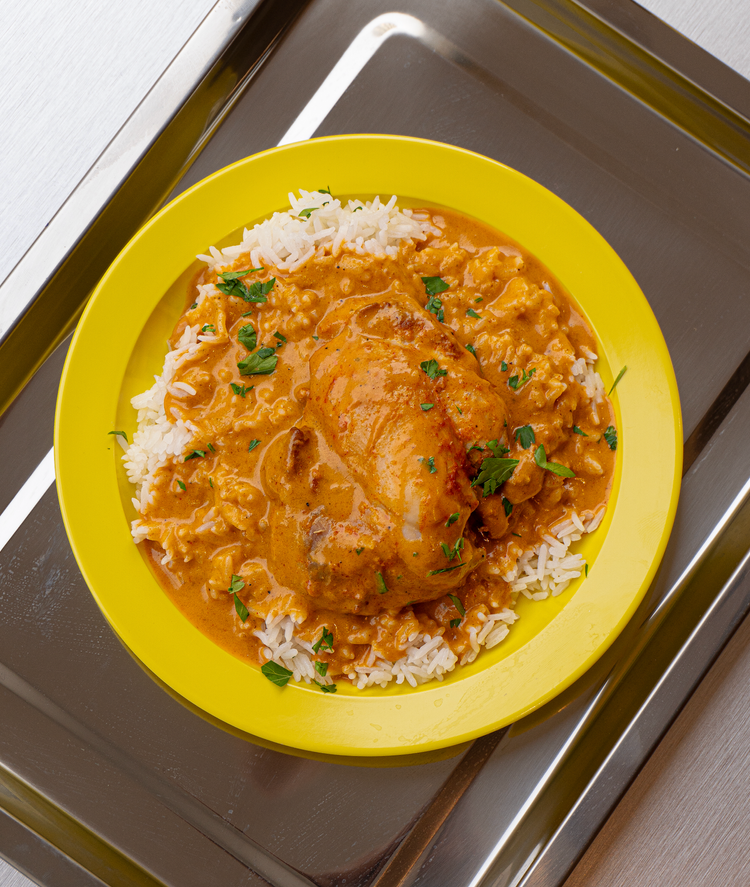 Poulet sauce arachide