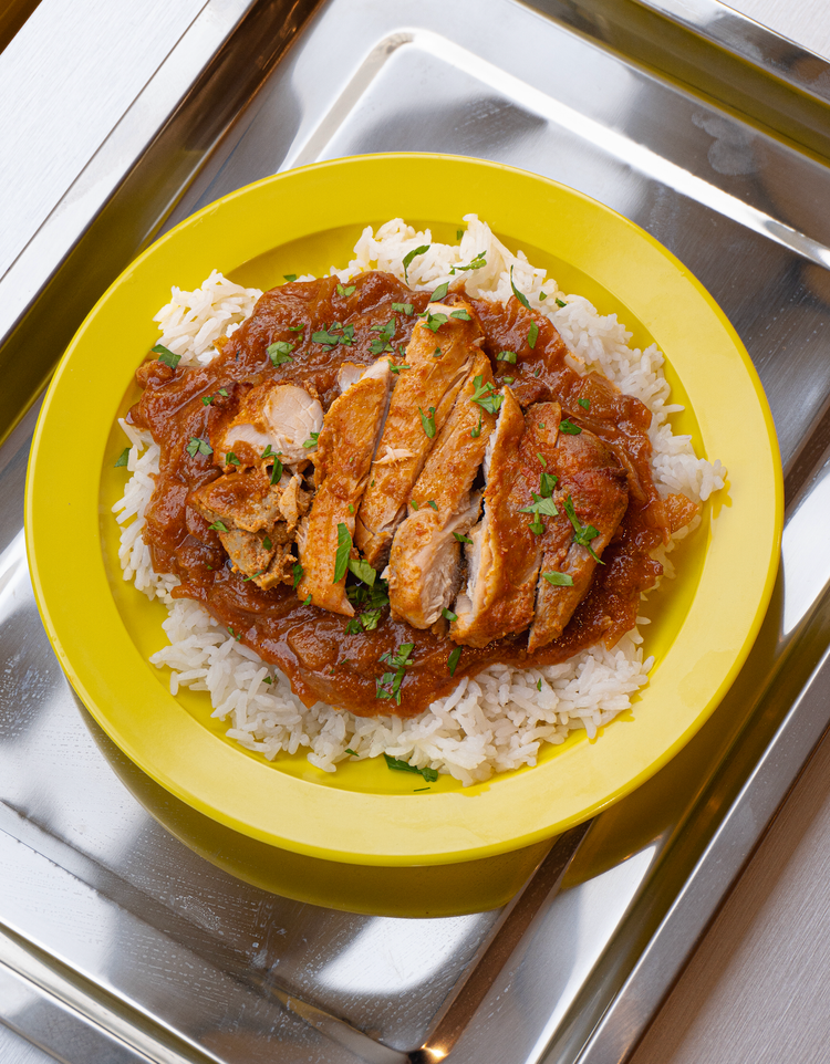 Poulet yassa